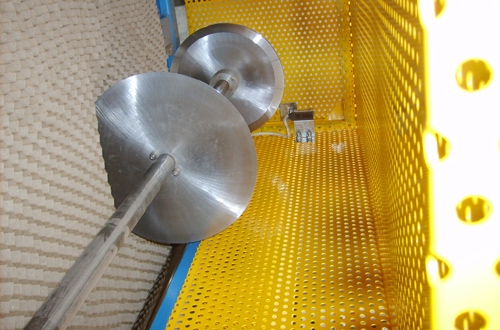 全自動拉伸機縱刀工作